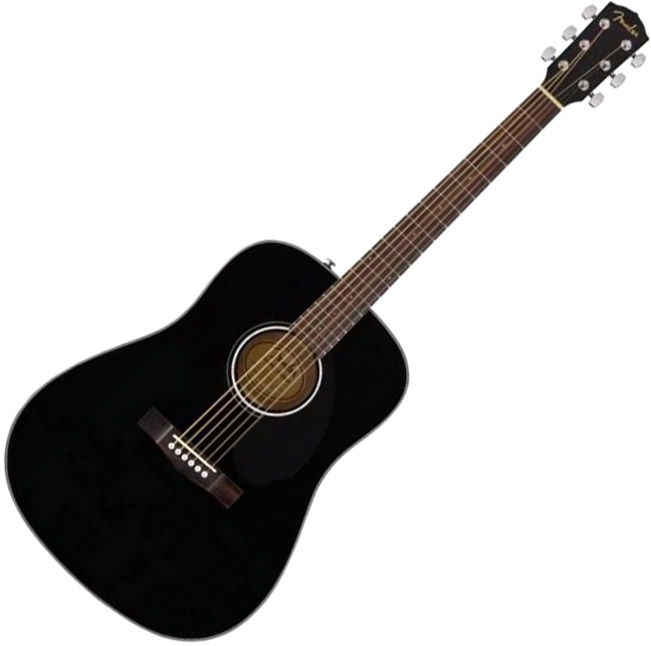 

Гитара акустическая Fender CD-60S Black WN (228175)