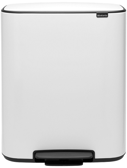 

Бак для мусора Brabantia с педалью BO PEDAL BIN 60 л Белый