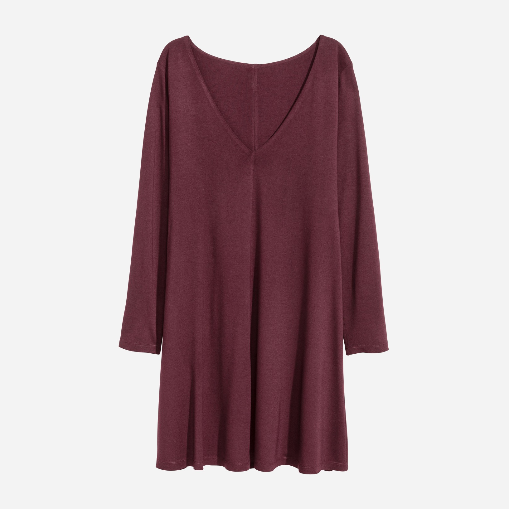 

Платье H&M 0563635  Бордовое, Платье H&M 0563635 XS Бордовое
