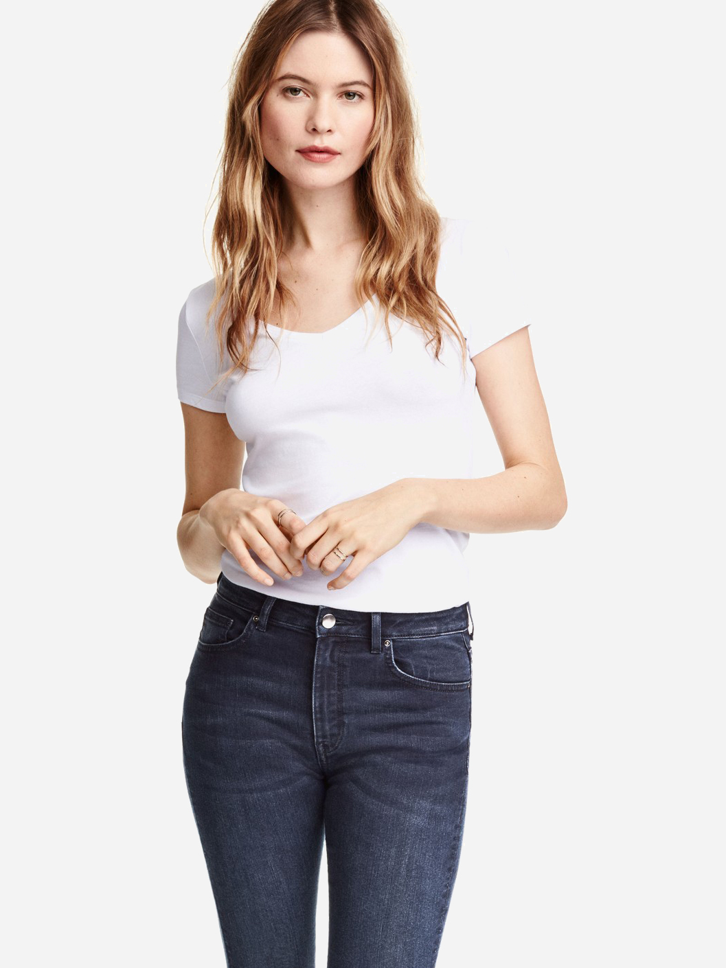 

Футболка H&M 0215248_бел_01 L Белая