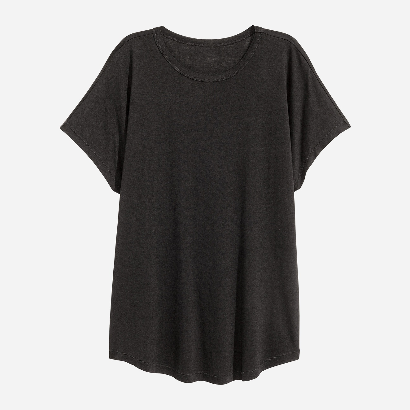 

Футболка H&M 0432843_черн_03  Черная, Футболка H&M 0432843_черн_03 S Черная