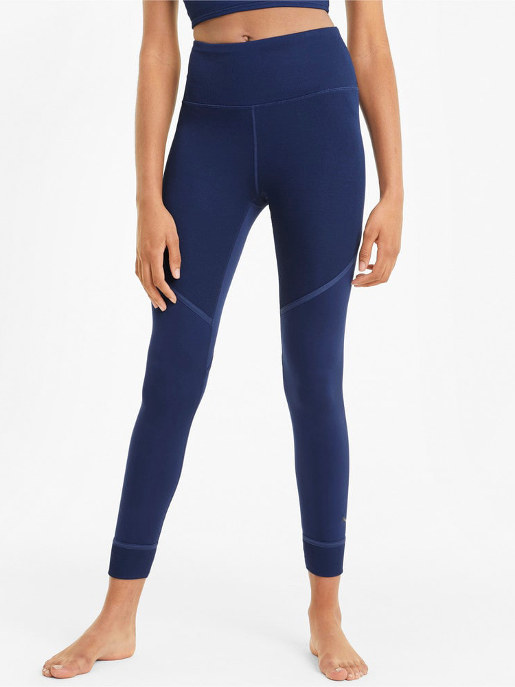 

Спортивные леггинсы Puma Studio Rib Hw 7 8 Tight 52023112 M Elektro Blue