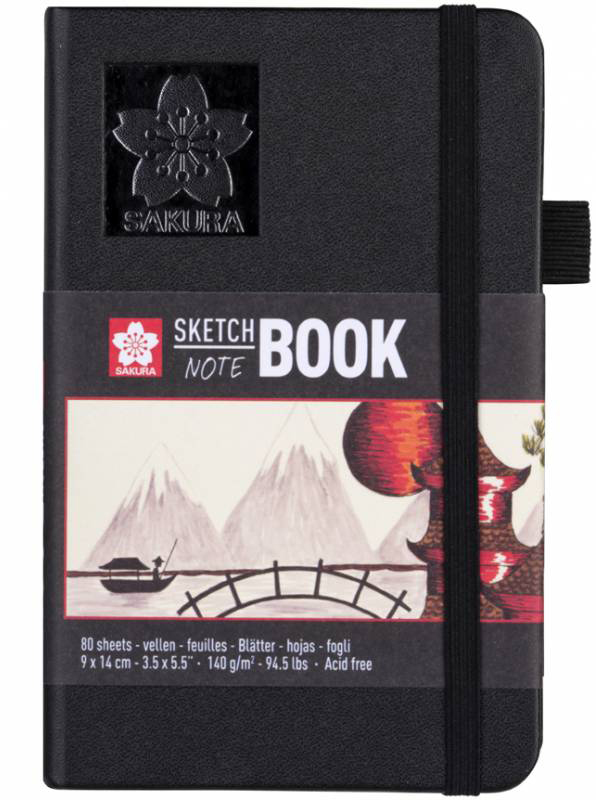 

Блокнот Sakura Sketch 9х14 см 80 листов Кремово-белый (8712079448493)