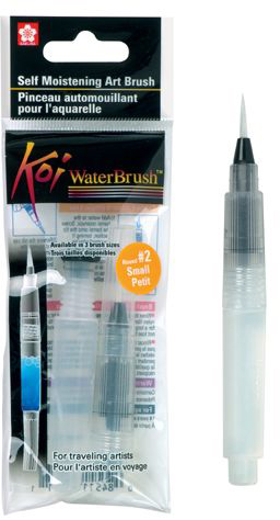 

Кисть с резервуаром Sakura Koi Water Brush №2 (084511385504)