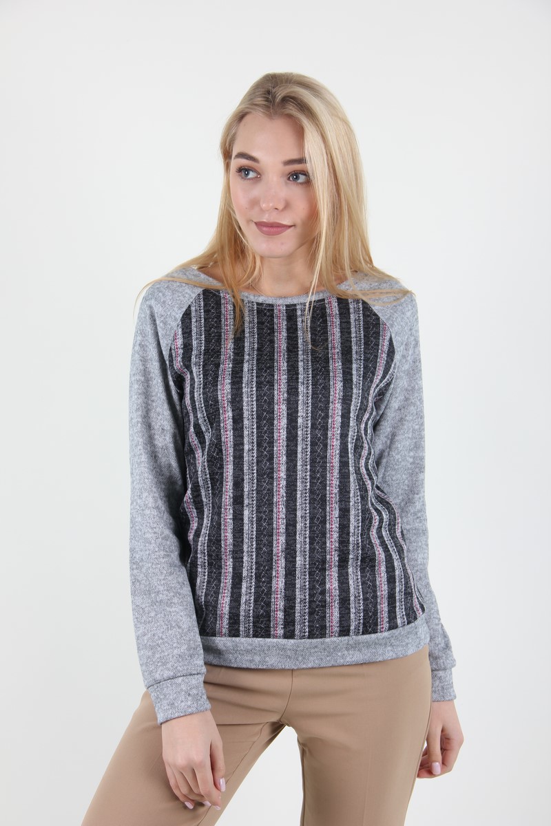 

Кофта женская MissFashion 7042 (Серый, Кофта женская MissFashion 7042 (Серый 44)