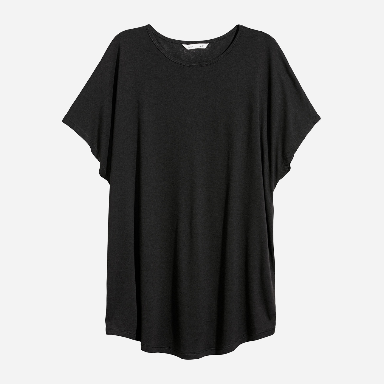 

Футболка H&M 0479227_01  Черная, Футболка H&M 0479227_01 XS Черная