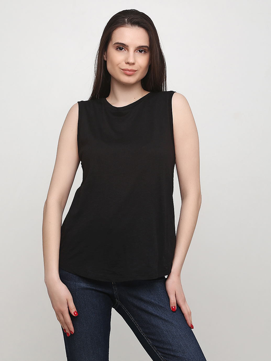 

Майка H&M 0430931_02  Черная, Майка H&M 0430931_02 S Черная