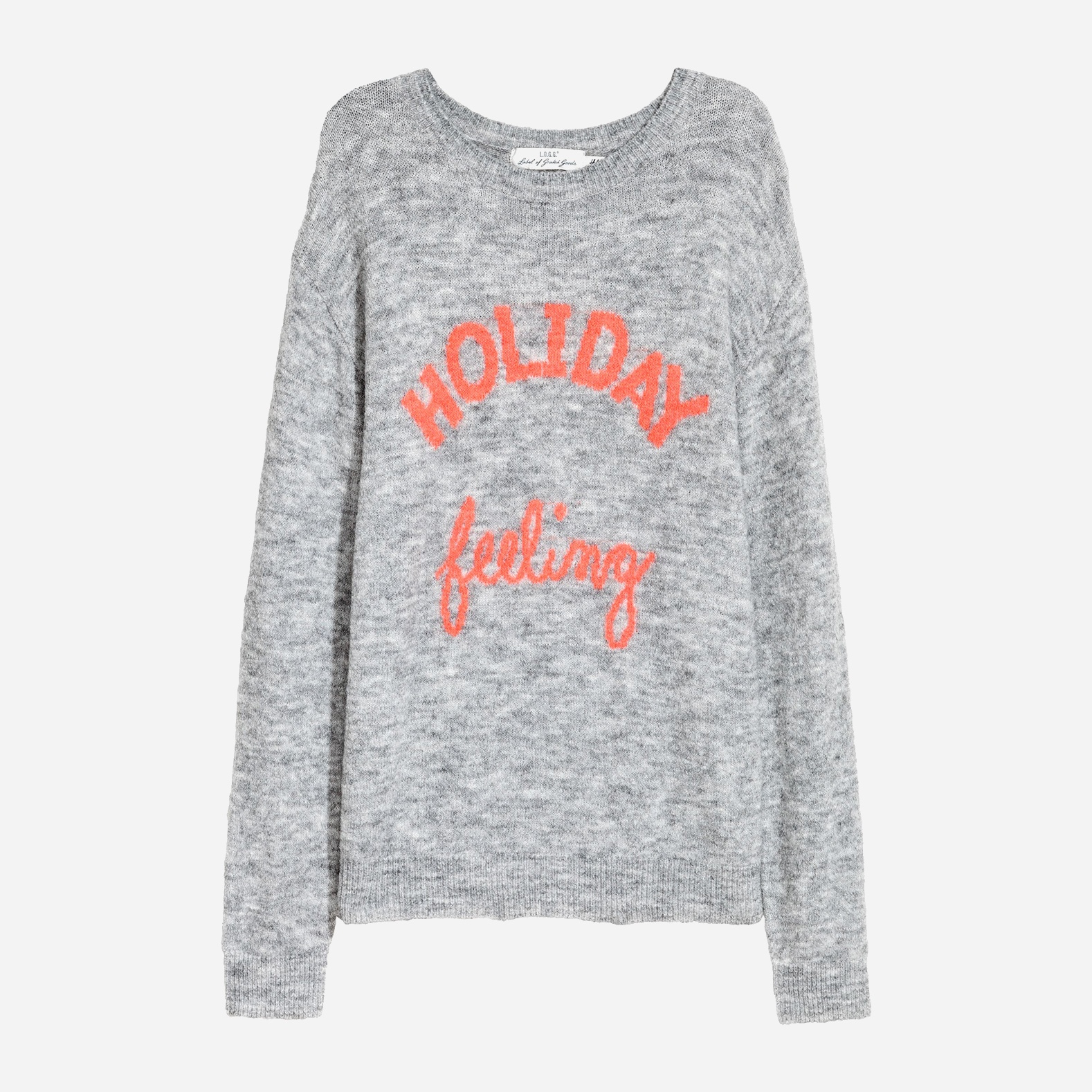 

Джемпер H&M 0547937_holiday M Серый