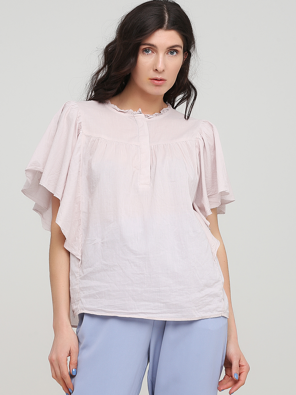 

Блузка H&M 0-1340 40 Розовая