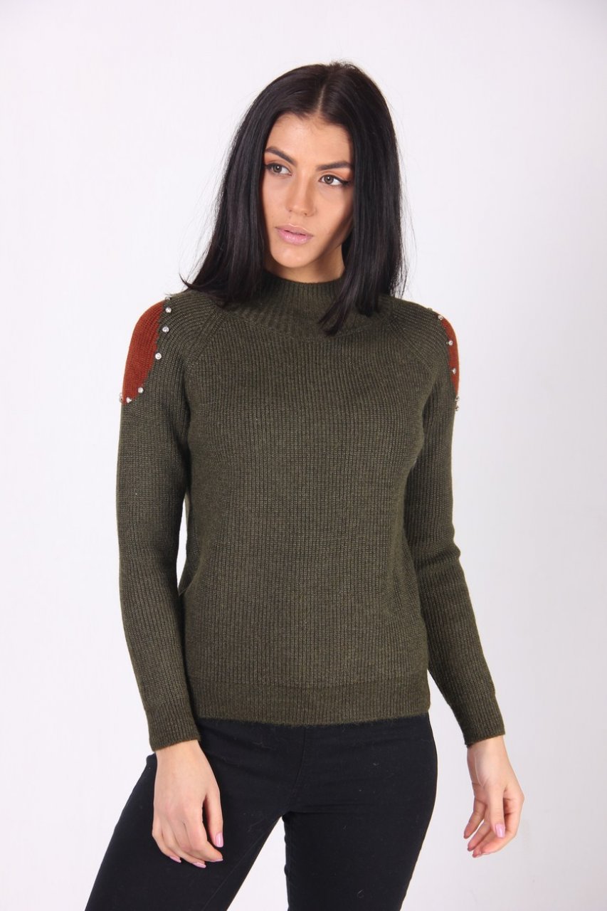 

Кофта женская LadiesFashion 9707 (Терракотовый M/L)