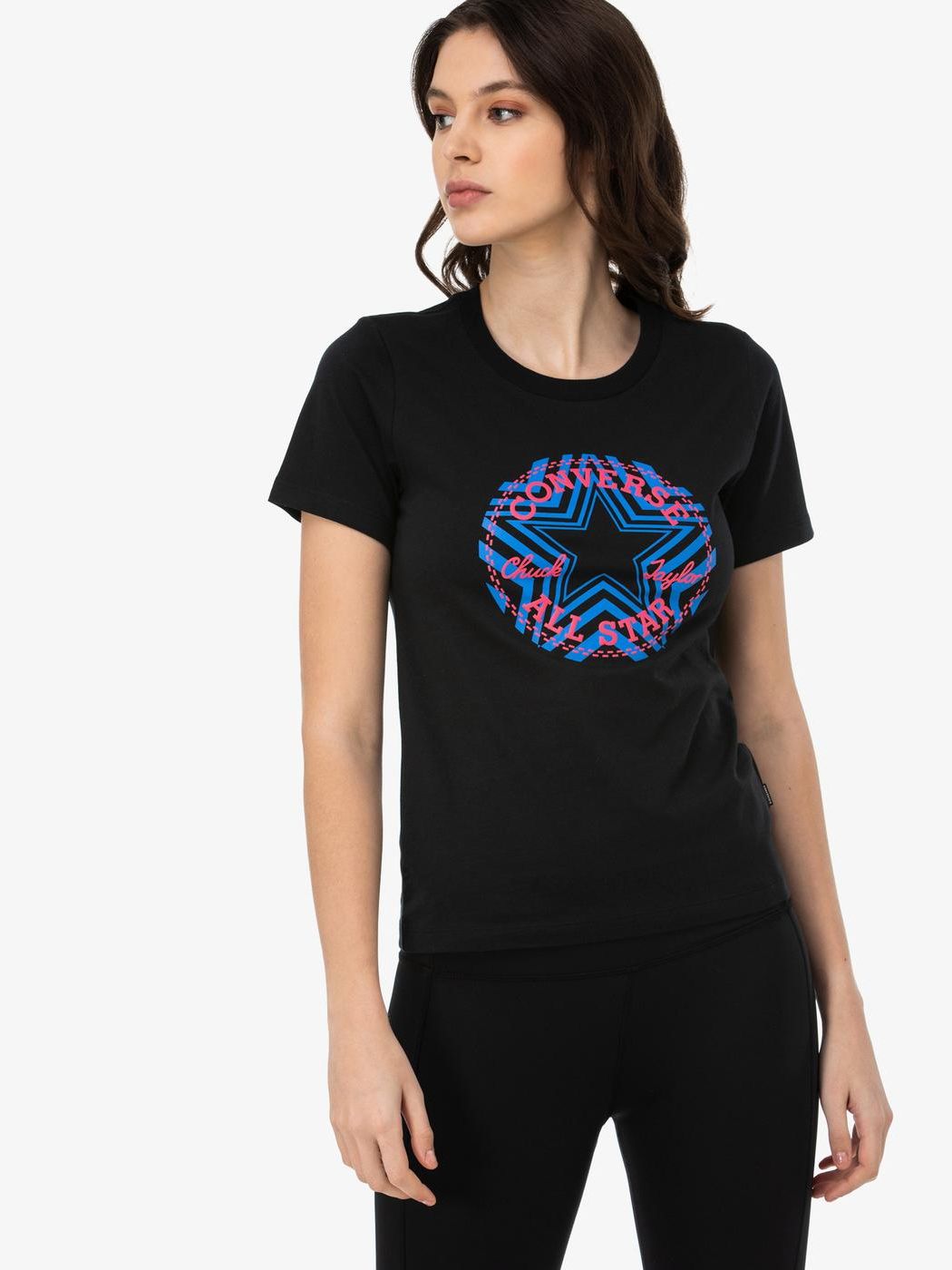 

Футболка Converse Multi Star Chuck Patch Tee 10021643-001 S Black