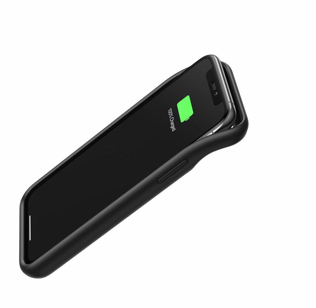 

Чехол аккумулятор AmaCase для iPhone 12/12 Pro Черный (3500 мАч)