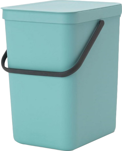 

Ведро мусорное Brabantia SORT&GO 25 л Мятное