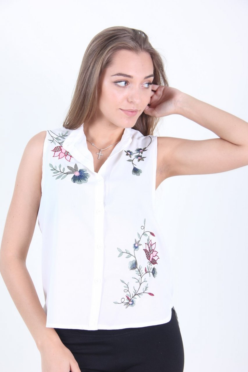 

Блузка LadiesFashion 106 с пуговицами (Белый, Блузка LadiesFashion 106 с пуговицами (Белый M)