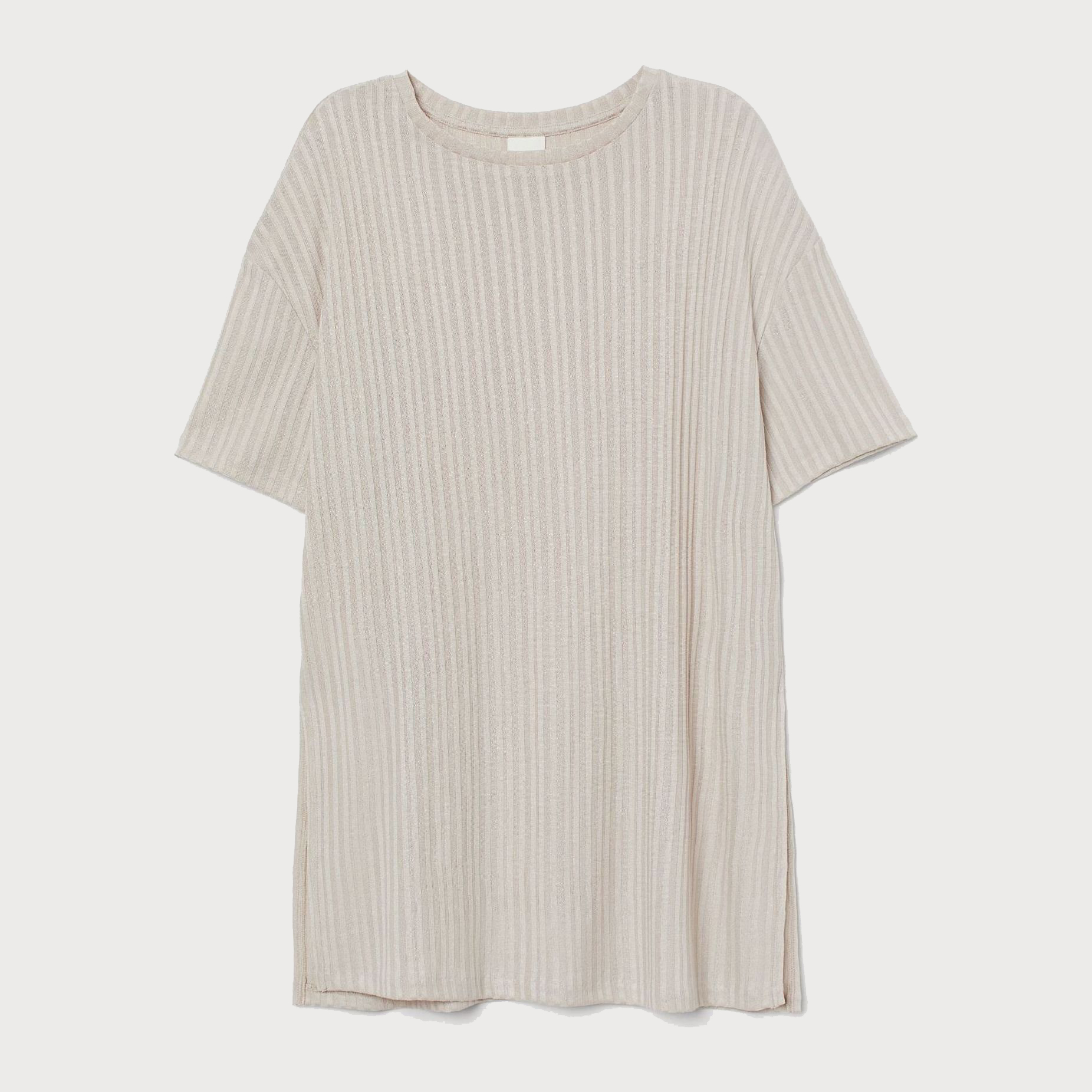 

Футболка H&M 2803-8683921 L Светло-бежевая