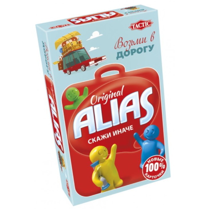 

Настольная игра TACTIC Элиас (Дорожная версия) (РОС) (Alias Original)