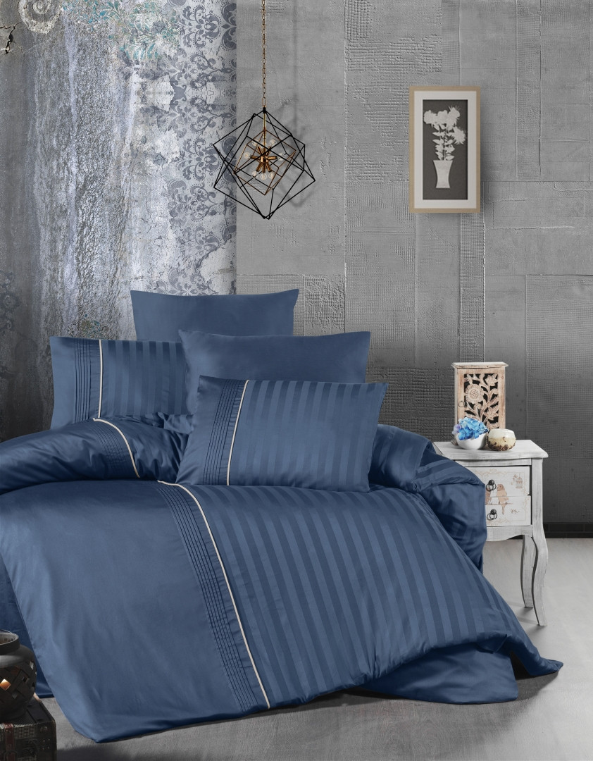 

Постельное Белье First Choice Satin Delux Modalife Denim 200*220
