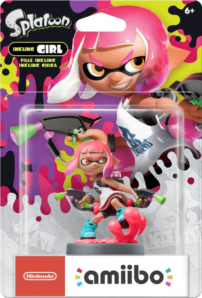 

Фигурка Nintendo Amiibo Splatoon InkLing Girl