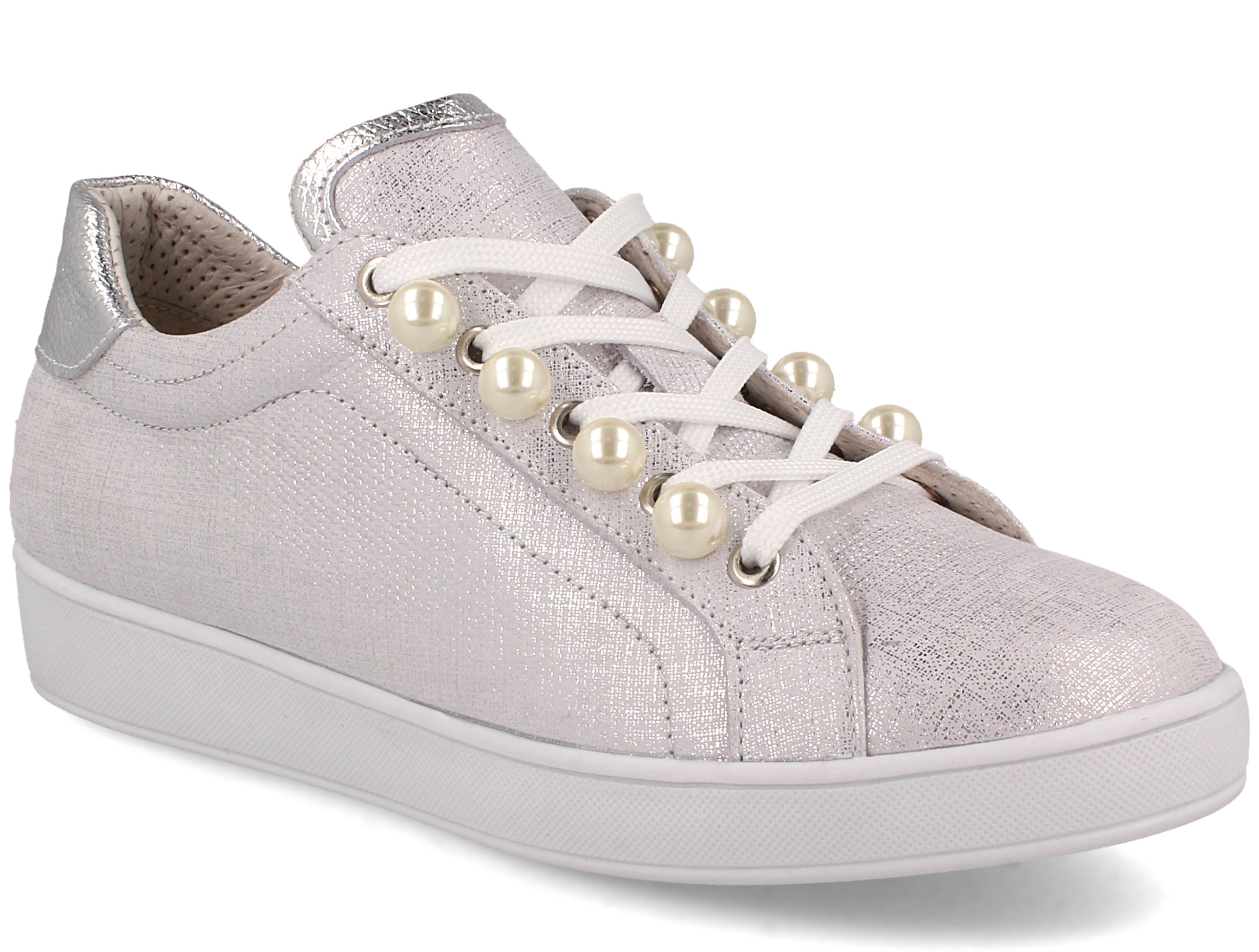 

Женские кеды Las Espadrillas Silver Pearl 1541-14 38