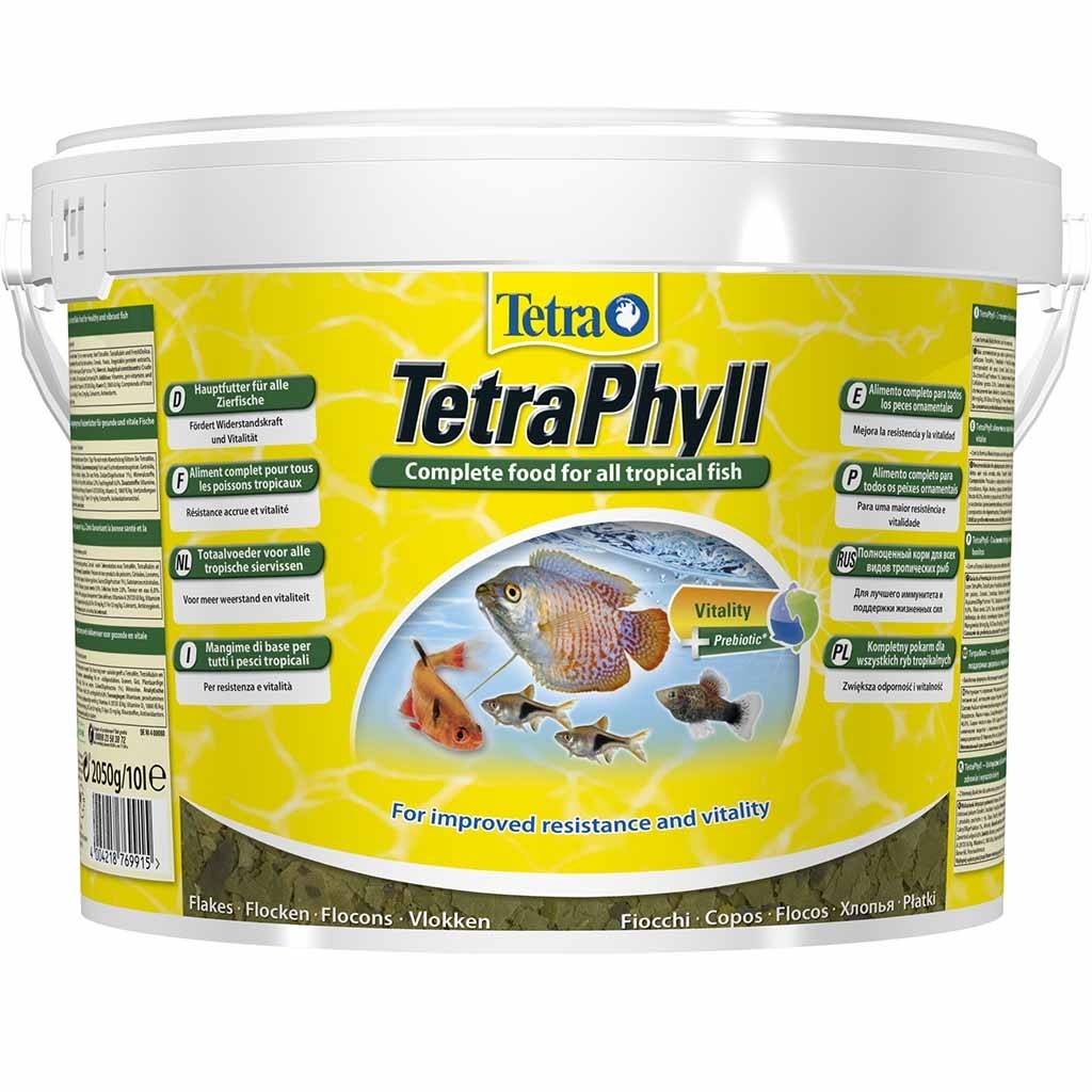 

Корм Tetra Phyll для аквариумных рыб в хлопьях 10 л (769915/133136)
