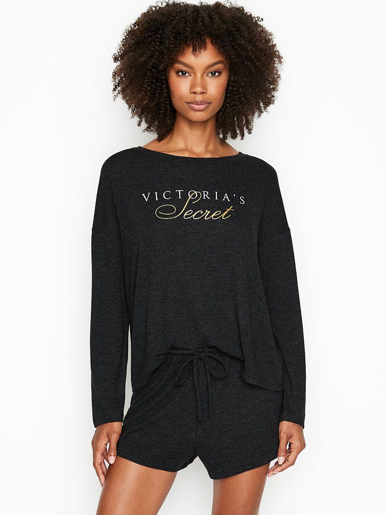 

Домашний костюм Victoria’s Secret art458251 (Бело-серый, размер XL)
