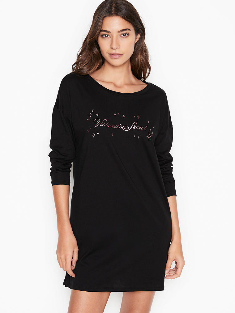 

Домашнее платье Victoria’s Secret art254166 (Черный, размер L)