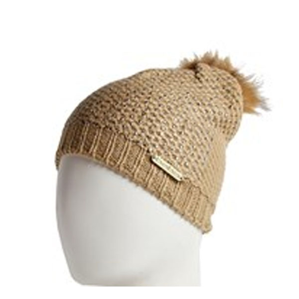 

Женская шапка Womens Rhinestone Honeycomb Beanie верблюжий цвет One Size by BEBE