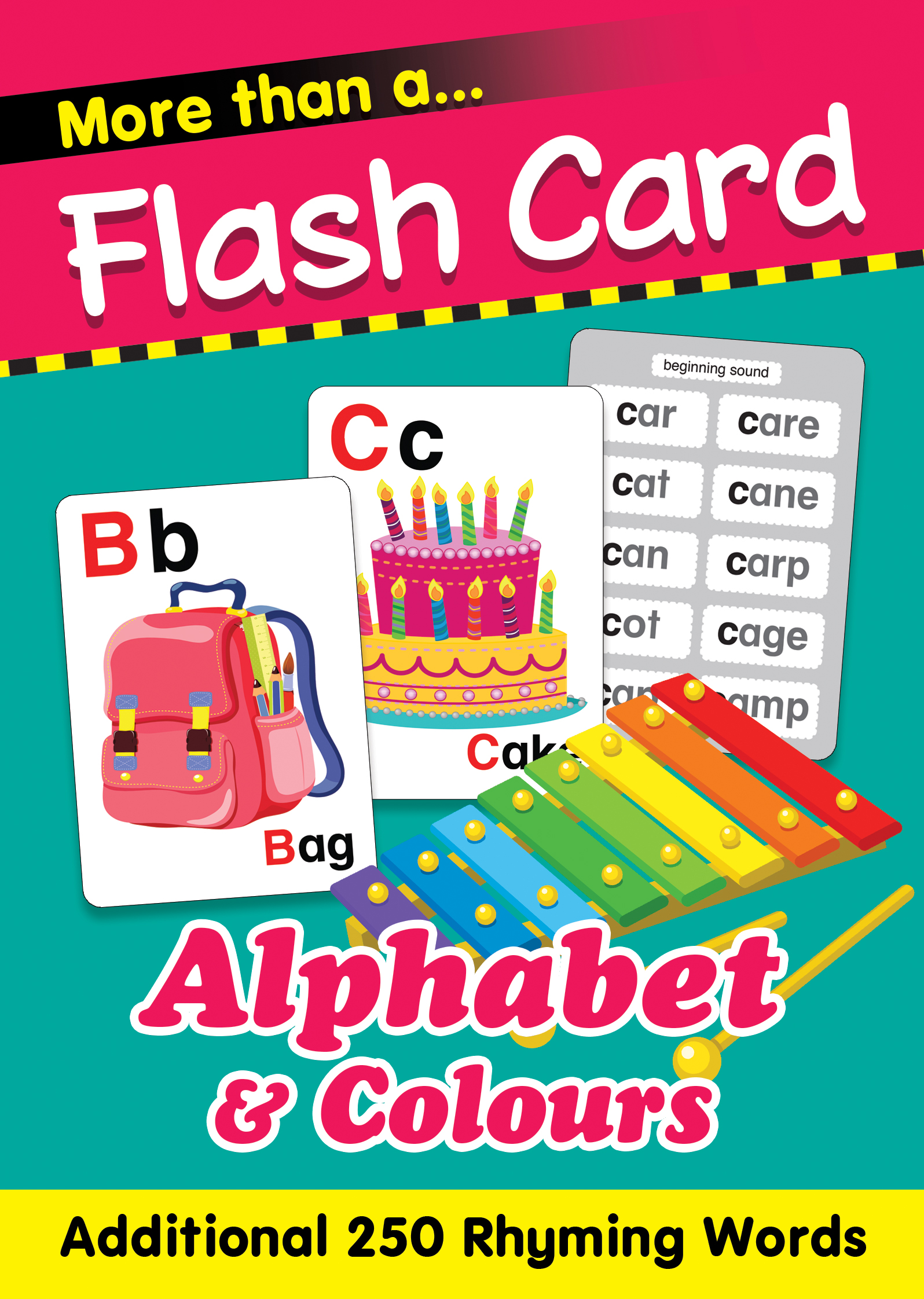 

More Than Flash Cards: Alphabet & Colours, Revised - - 978-967-447-804-9