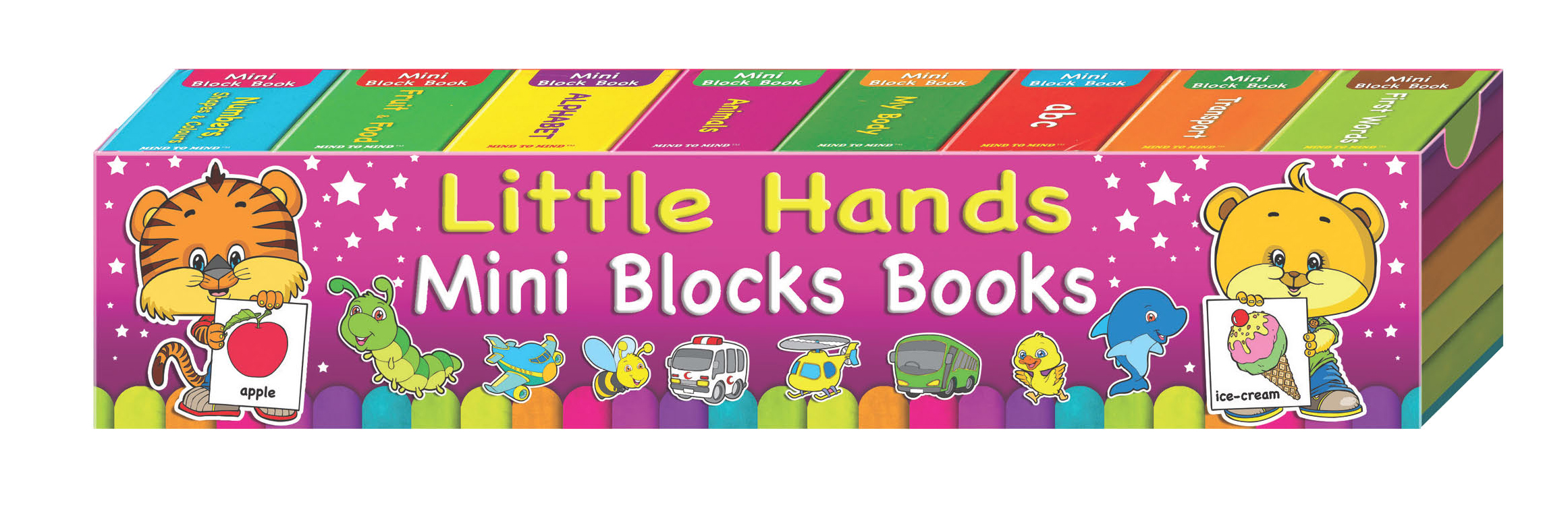 

Mini Block Books (Box Set - 8 in 1) - - 955-543-090-490-5