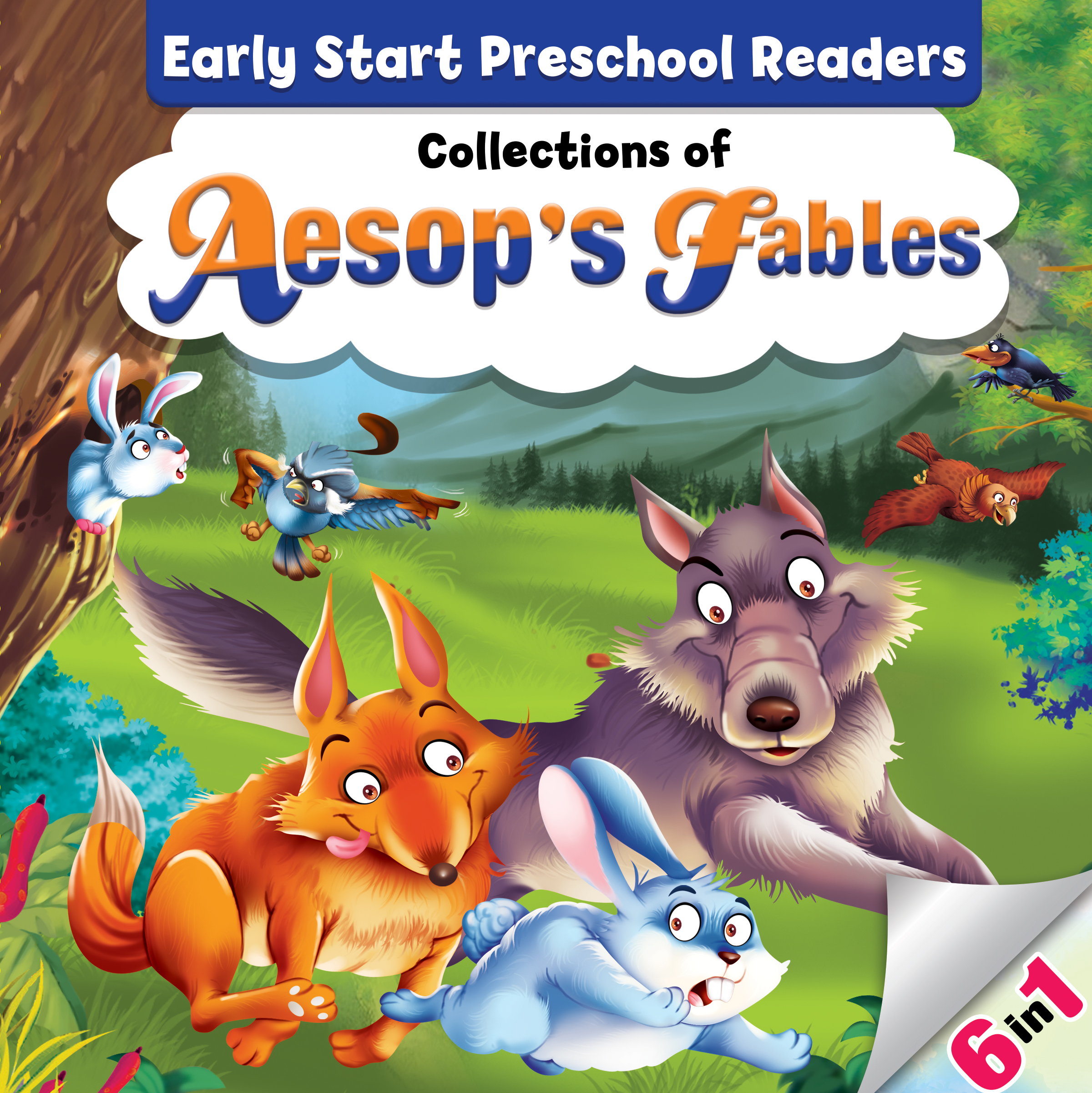 

Collections of Aesop's Fables 6 in 1 - Book 2 - - 978-967-447-713-4