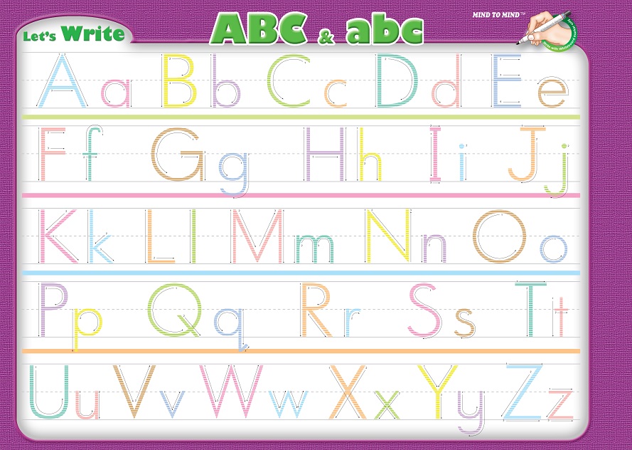 

Writing Boards ABC & abc/Numbers 1-20
