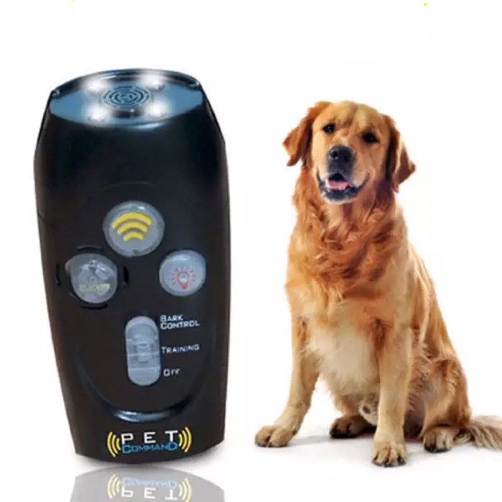 

Профессиональный ультразвуковой отпугиватель от собак Pet Command The Ultimate Dog Training System Черный TRG-65206