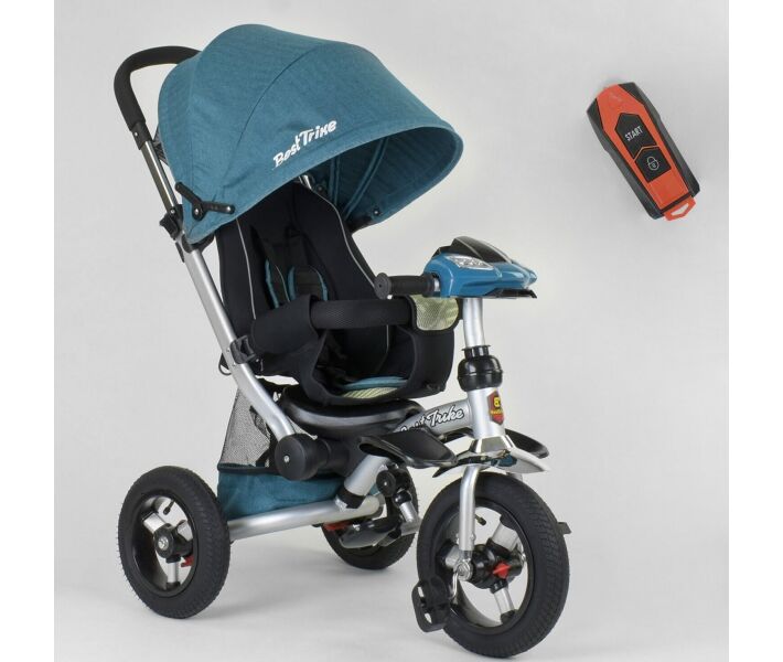 

Трехколесный велосипед Best Trike (698 30-505) с пультом, бирюзовый
