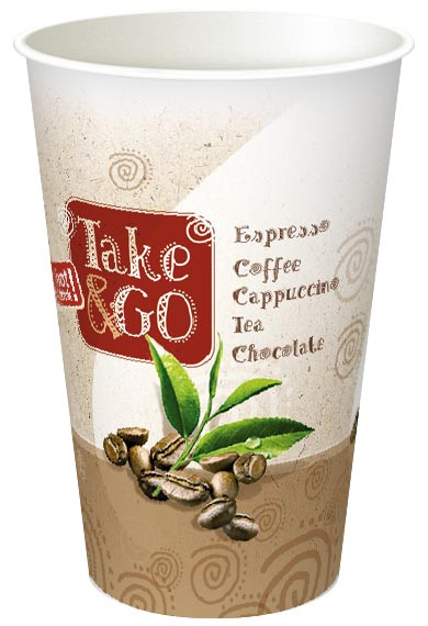

Бумажные стаканы Актив Take&go 540 мл 20 упаковок по 25шт.