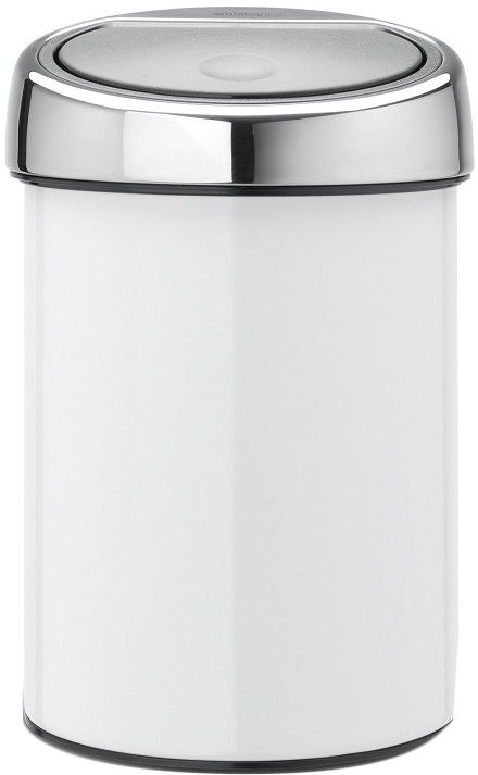

Бак для мусора Brabantia TOUCH BIN 3 л Белая