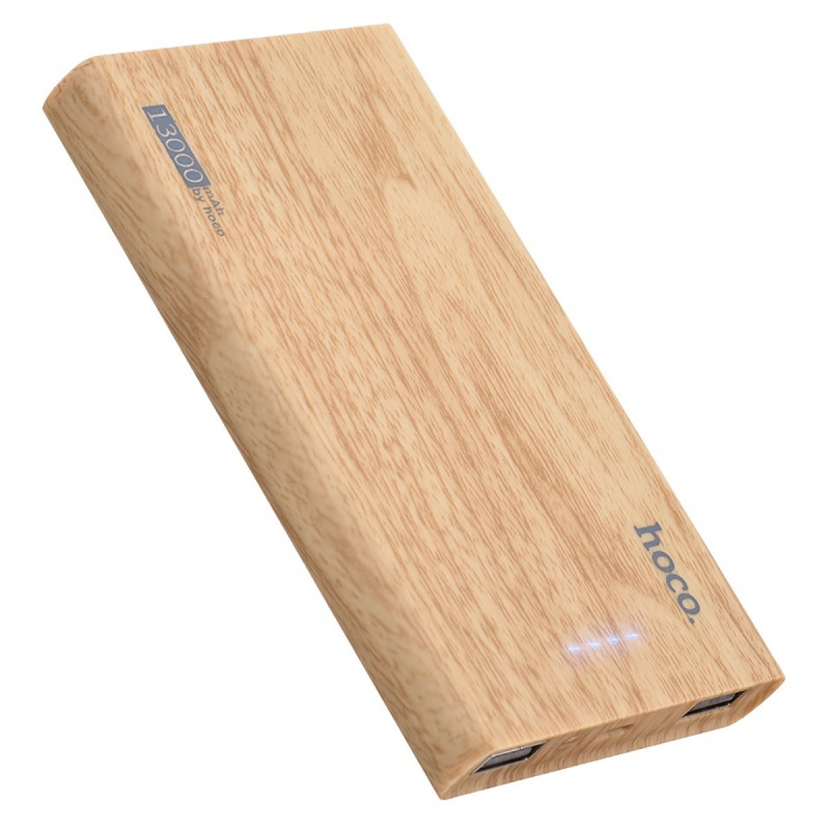 

Портативное зарядное устройство Hoco B36 Wooden 13000mAh oak wood