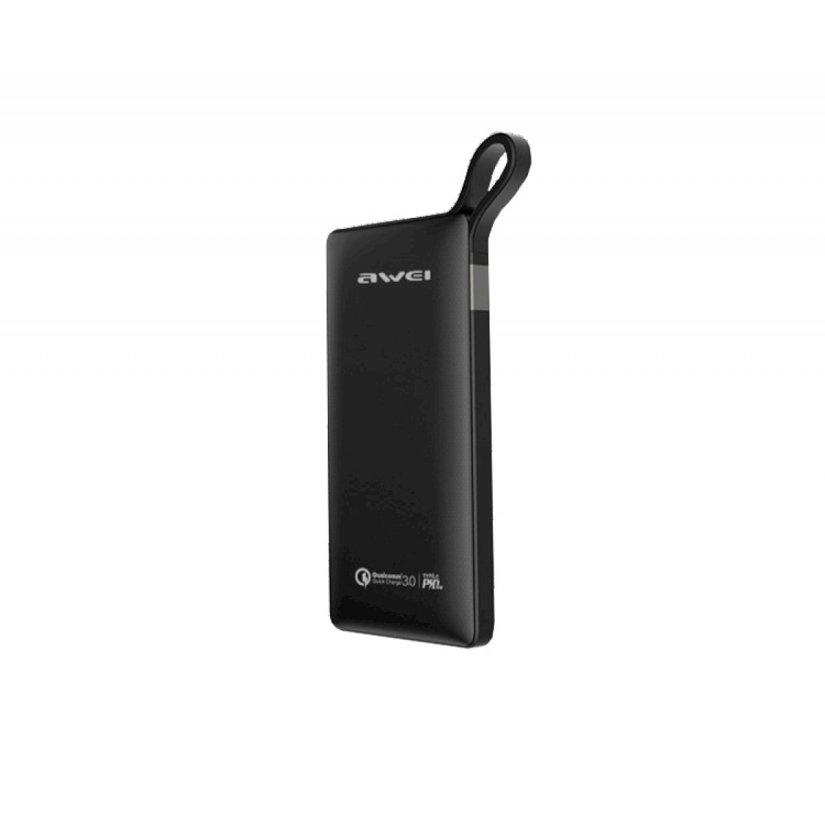 

Портативное зарядное устройство Awei P43K 10000 mAh Black