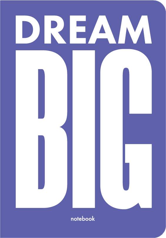 

Блокнот Orner Dream Big Синий (orner-1286)