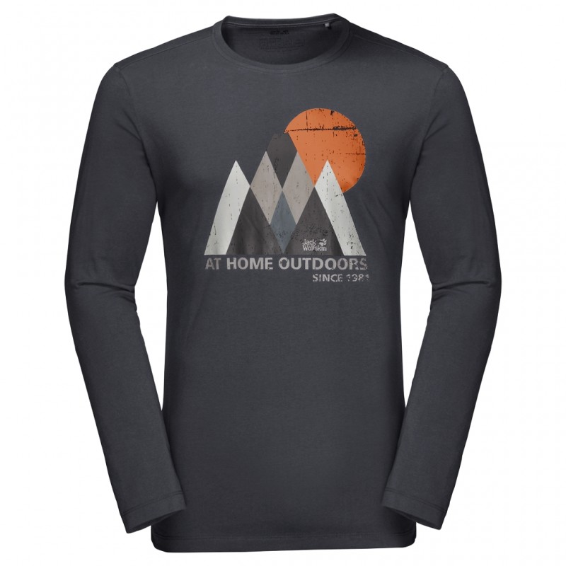 

Футболка с длинным рукавом MOUNTAIN LONGSLEEVE M Jack Wolfskin 1806771-6230 L Серый