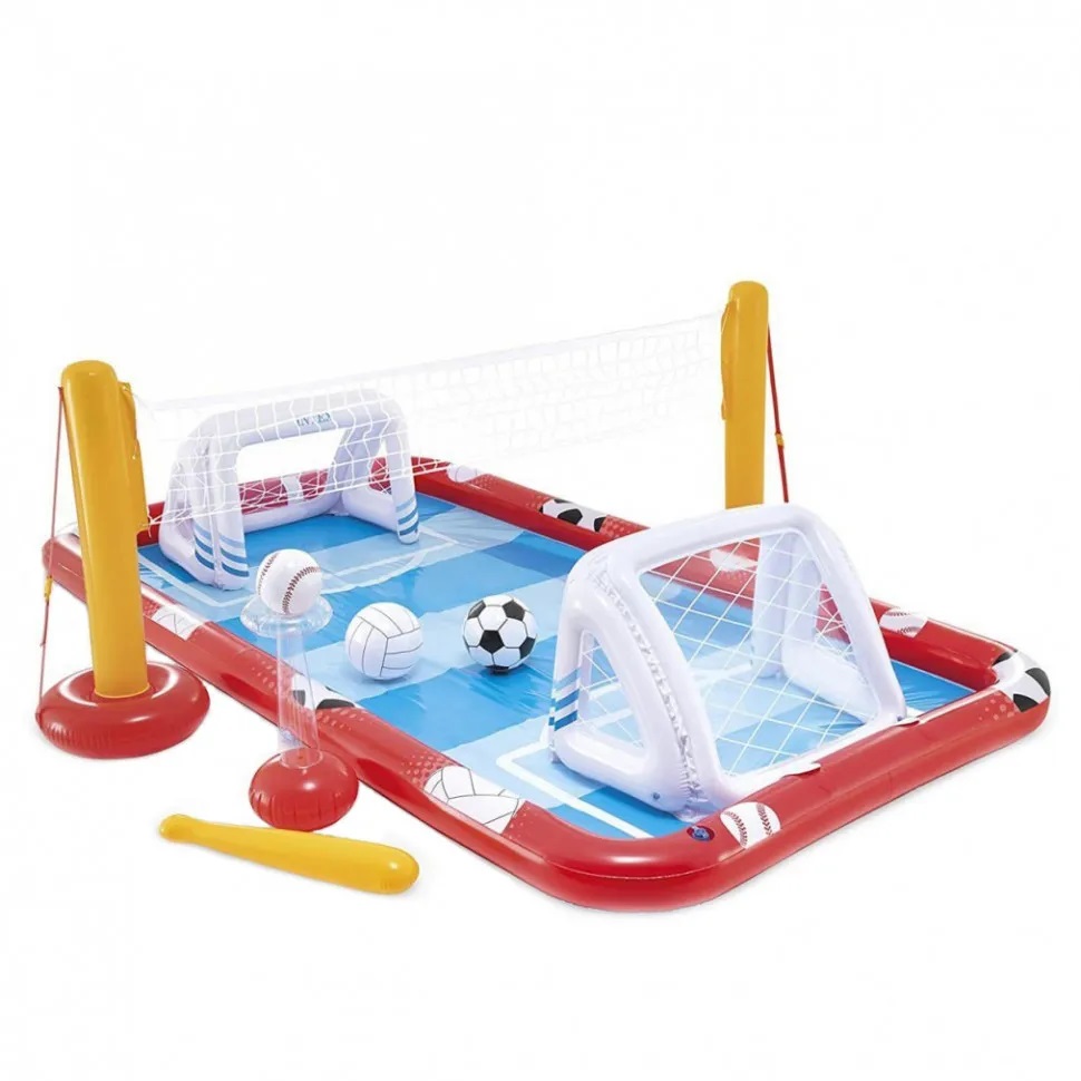 

Водний надувний ігровий центр Активний спорт Intex 57147 (325 x 267 x 102 см)