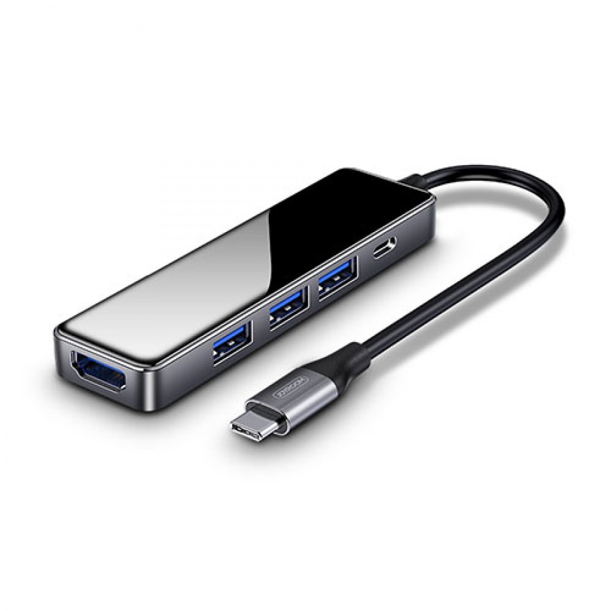 

Переходник Joyroom S-M207 Hui Series Type-c 5in1 hub (TYPE-C TO USB3.0*3+PD+HDMI)