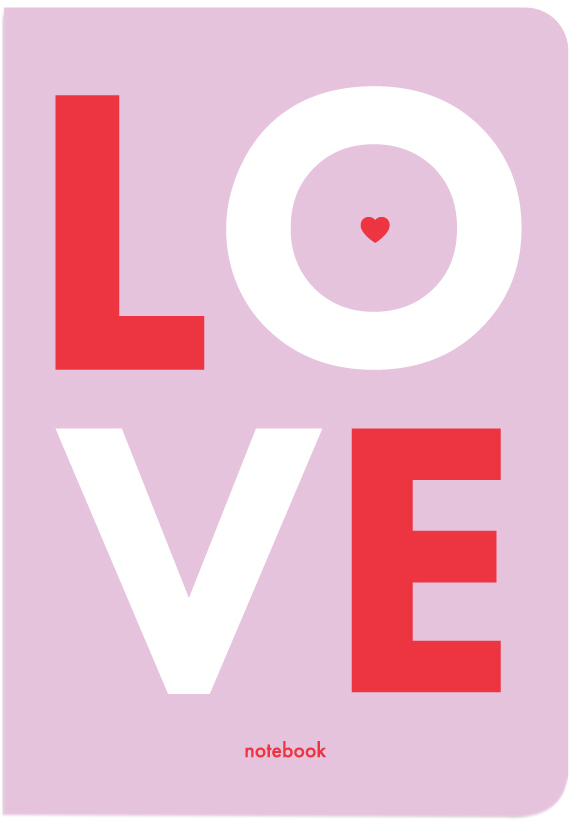 

Блокнот Orner Love Фиолетовый (orner-1287)