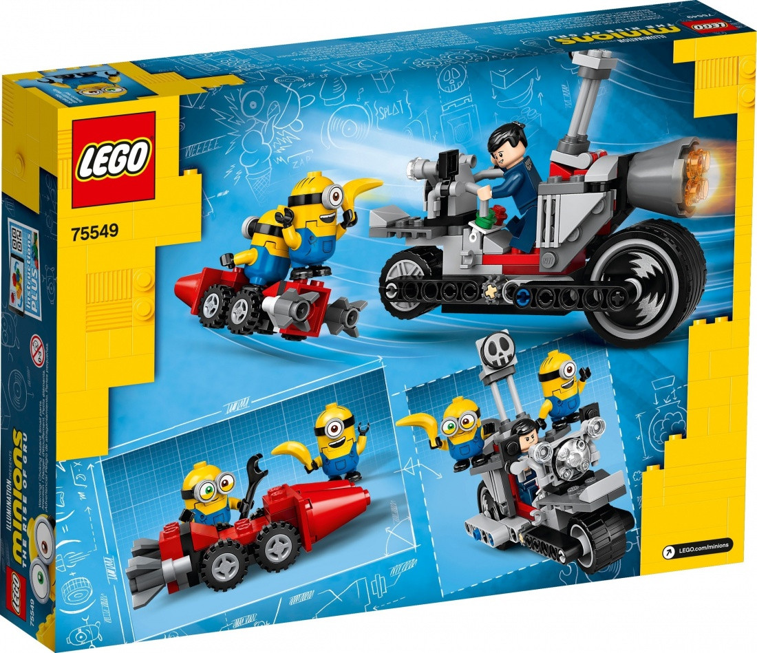 

Конструктор Lego Minions Неймовірна гонитва на мотоциклі 75549