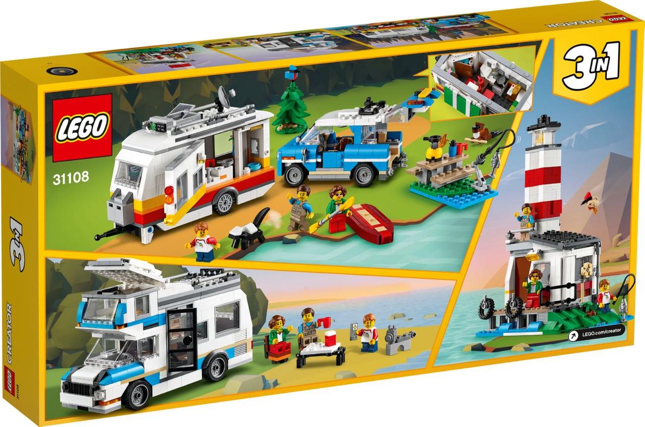 

Конструктор LEGO Creator Отпуск в доме на колесах 766 деталей (31108)
