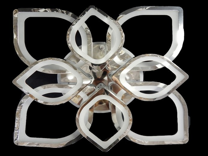 

Светодиодная потолочная люстра с пультом E.LED хром 5540/4+4 CH