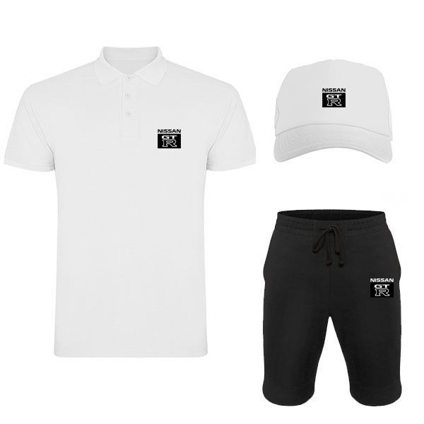 

Мужской костюм тройка Без бренда Кепка поло и шорты  Белый (2-9826, Мужской костюм тройка Без бренда Кепка поло и шорты XL Белый (2-9826)