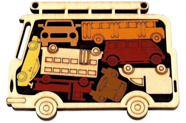 

Головоломка Автомобили (Car park ) Constantin Puzzle
