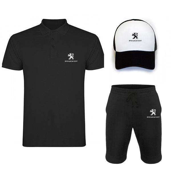 

Мужской костюм тройка Без бренда Кепка поло и шорты  Черный (2-9652, Мужской костюм тройка Без бренда Кепка поло и шорты M Черный (2-9652)