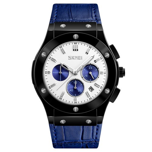 

Часы наручные Skmei 9157 Blue-Black-White-Blue