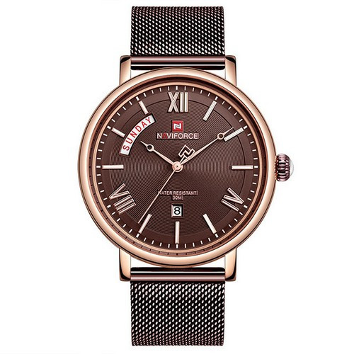 

Часы наручные Naviforce NF3006 Brown-Cuprum